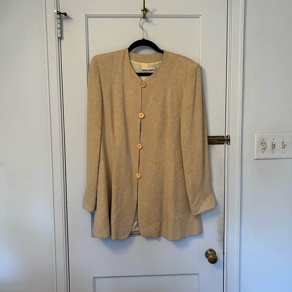 Vintage Armani skirt suit